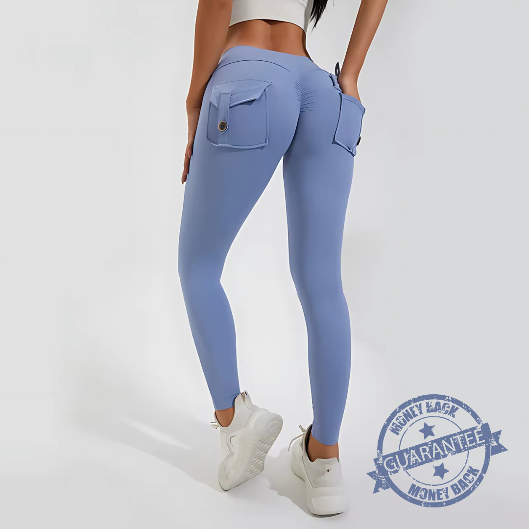 High Waist Cargo Legging