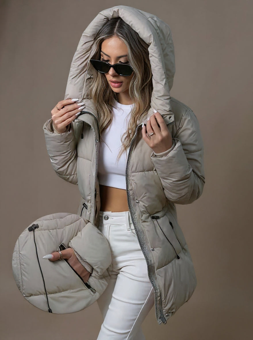 Athlyss Women's Padded Winter Jacket