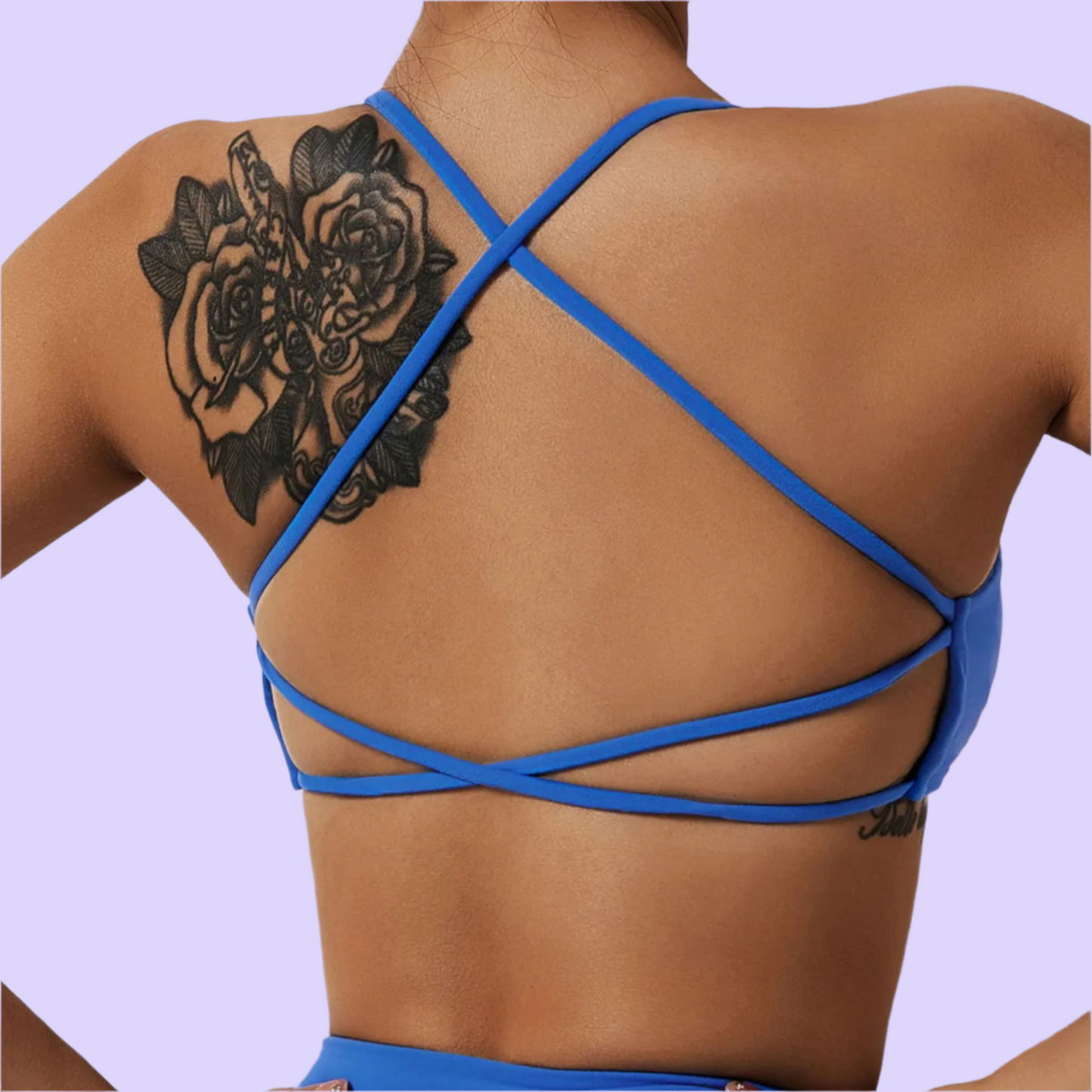 Crossover Strap Push Up Bra
