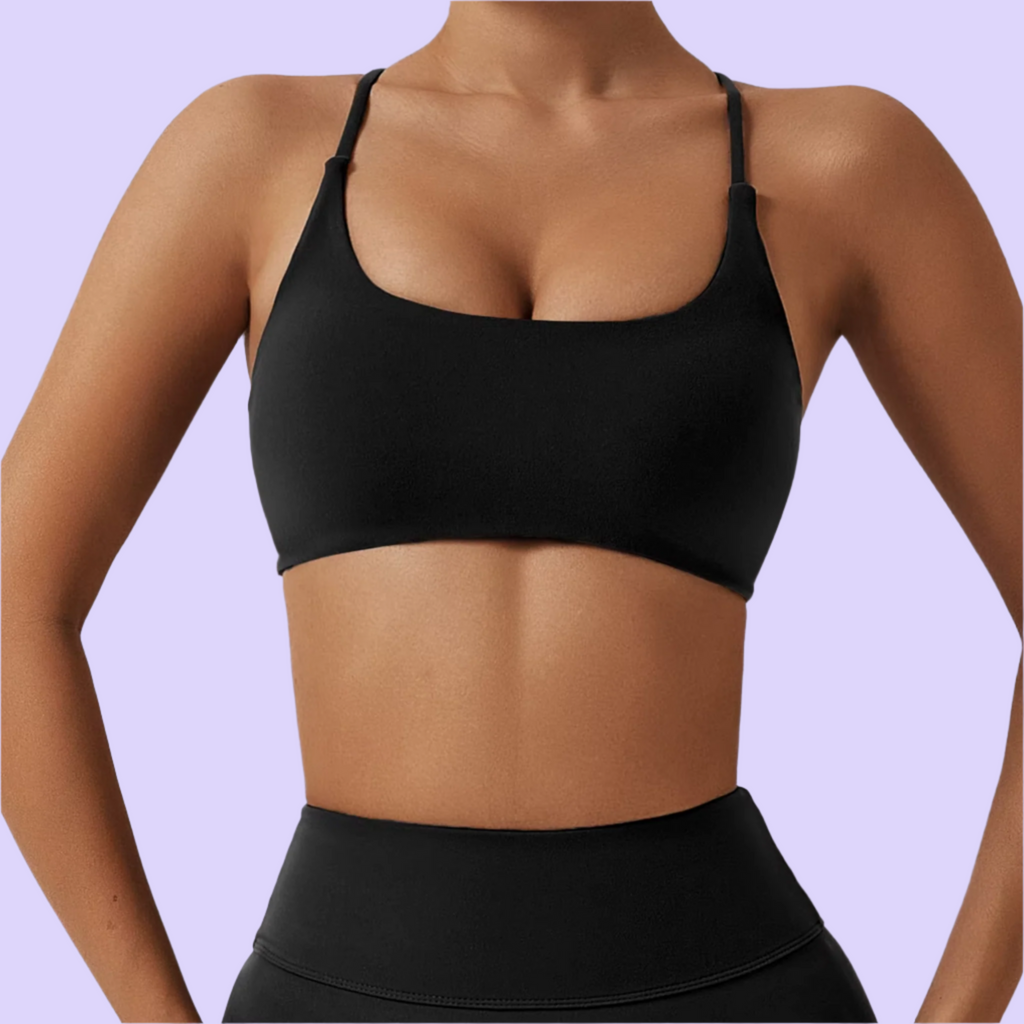 Crossover Strap Push Up Bra