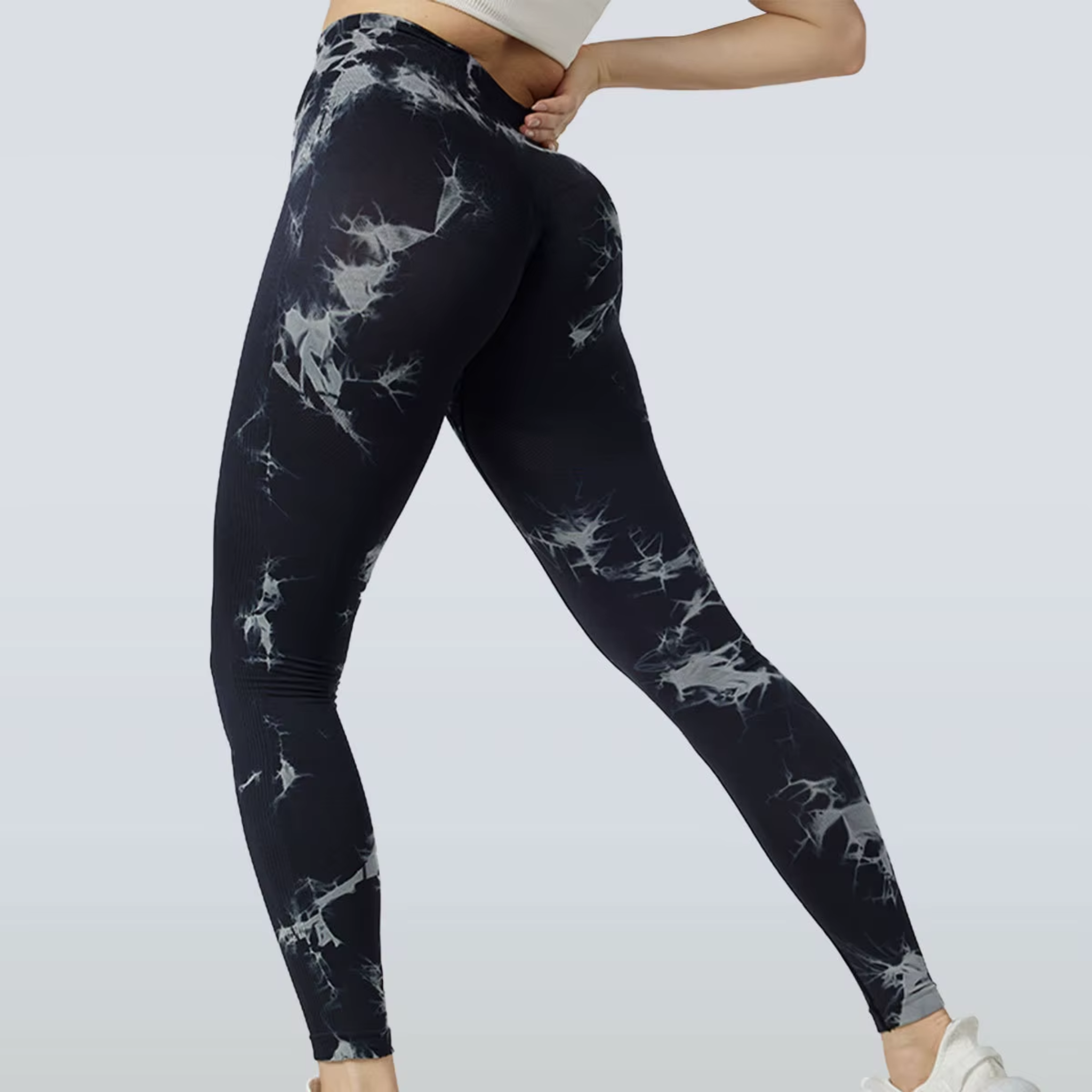 Tie Dye Peach Legging