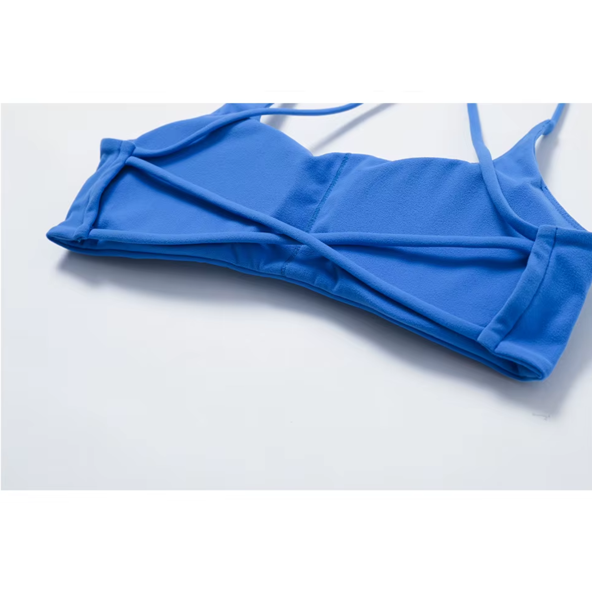 Crossover Strap Push Up Bra