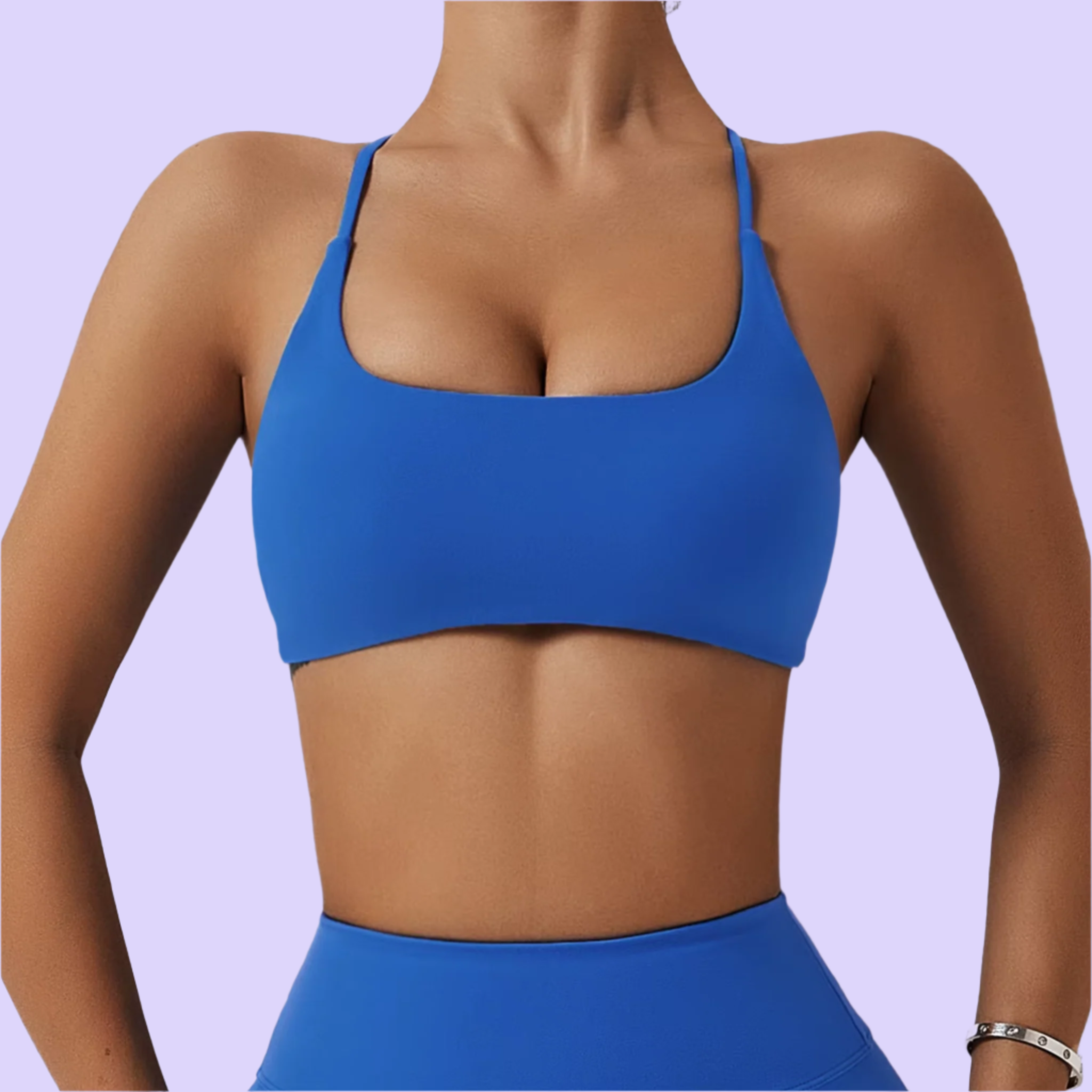 Crossover Strap Push Up Bra