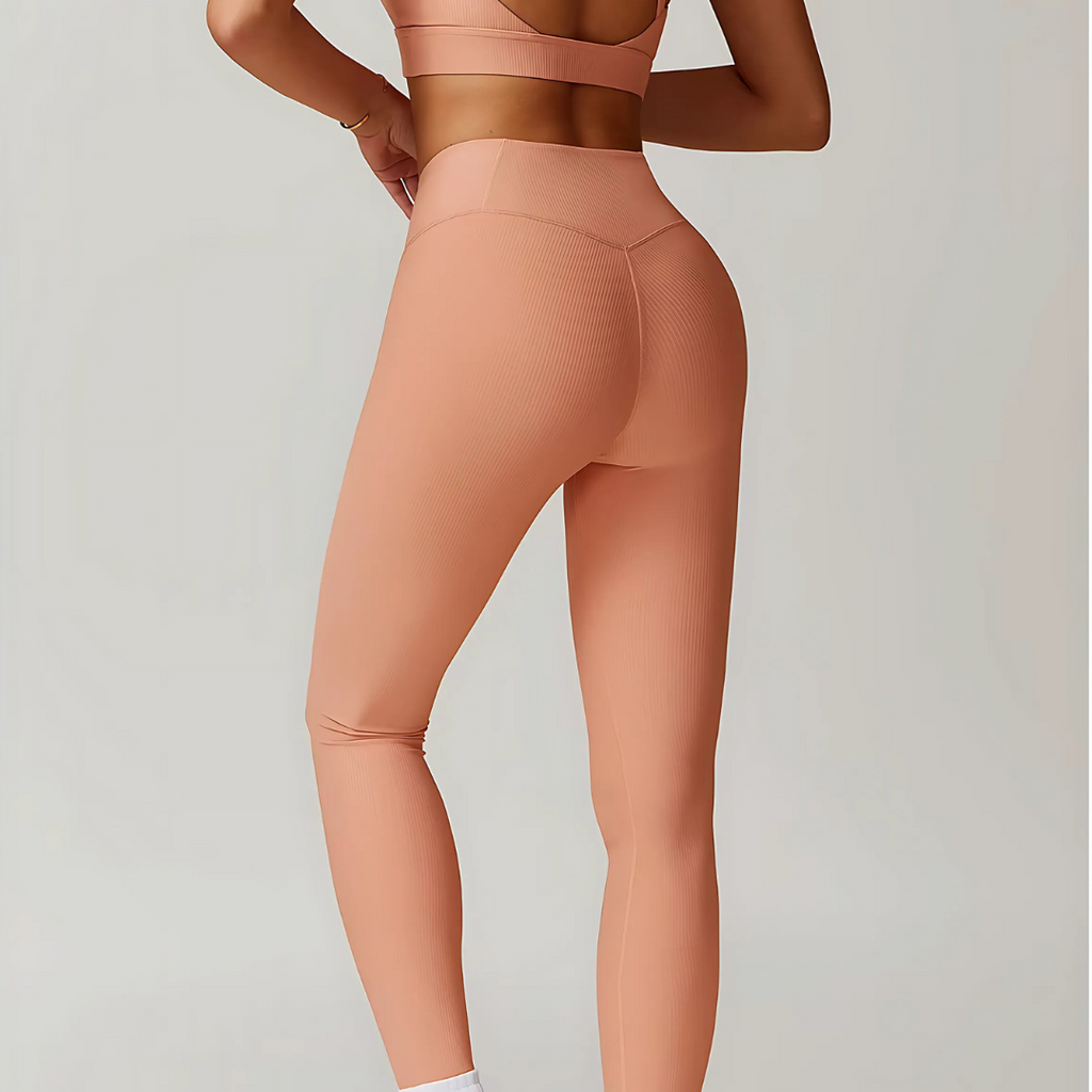 Gymnastiksæt med høj talje