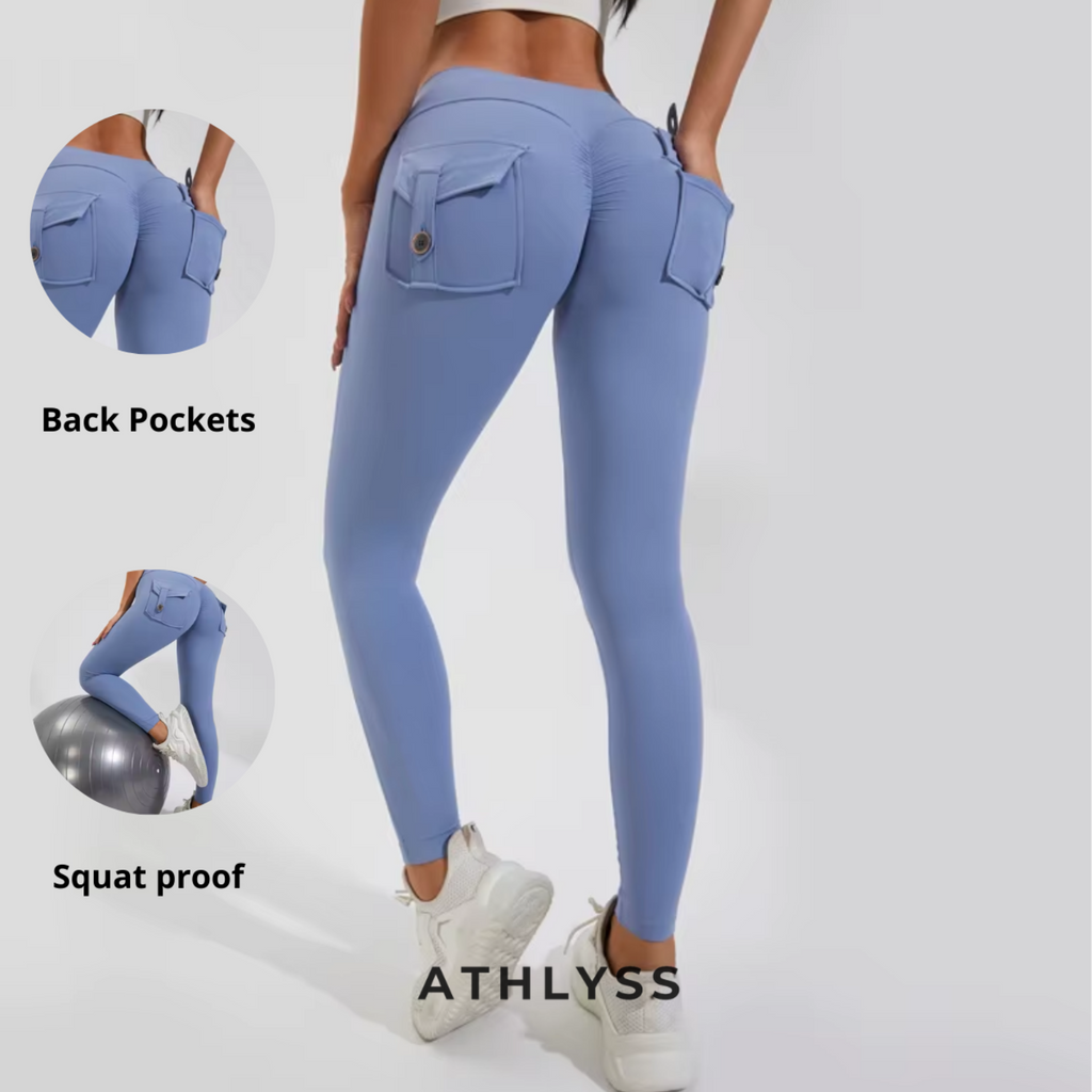 High Waist Cargo Legging