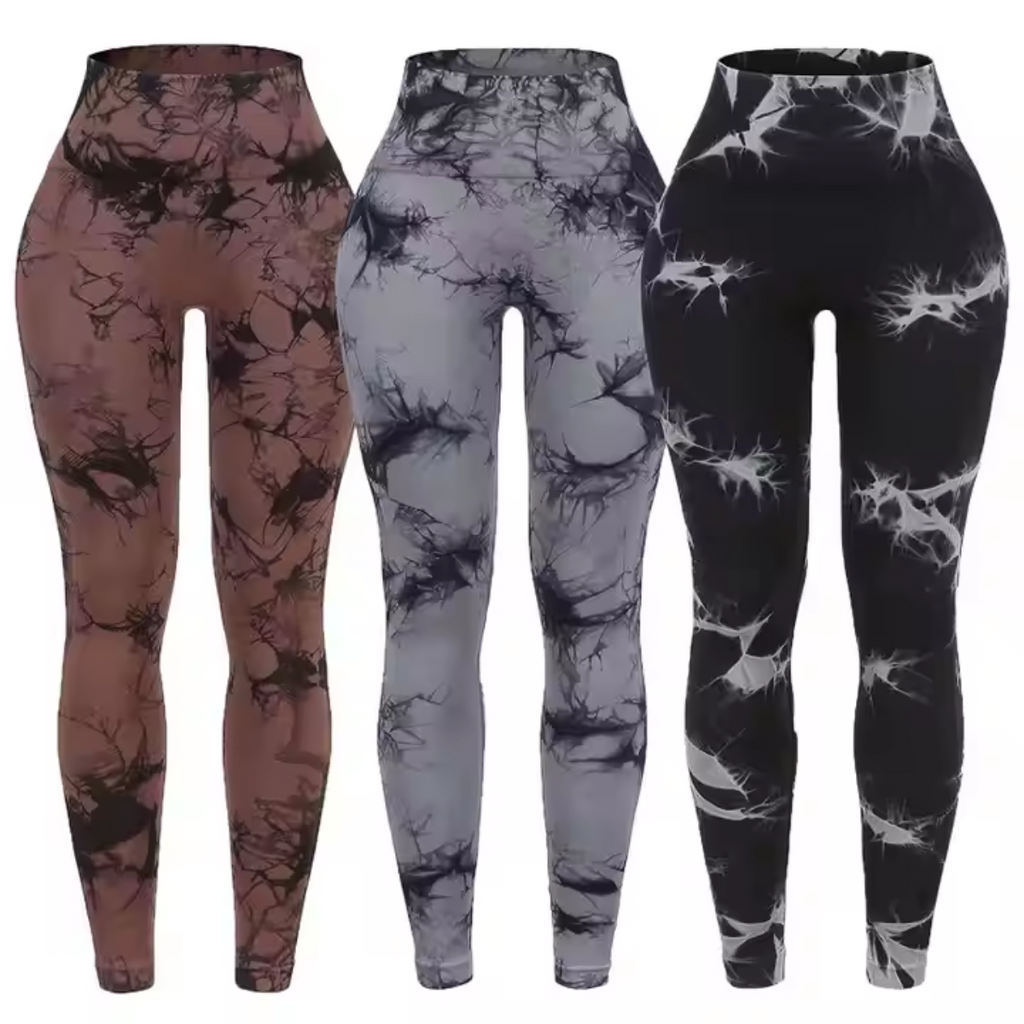 Tie Dye Peach Legging