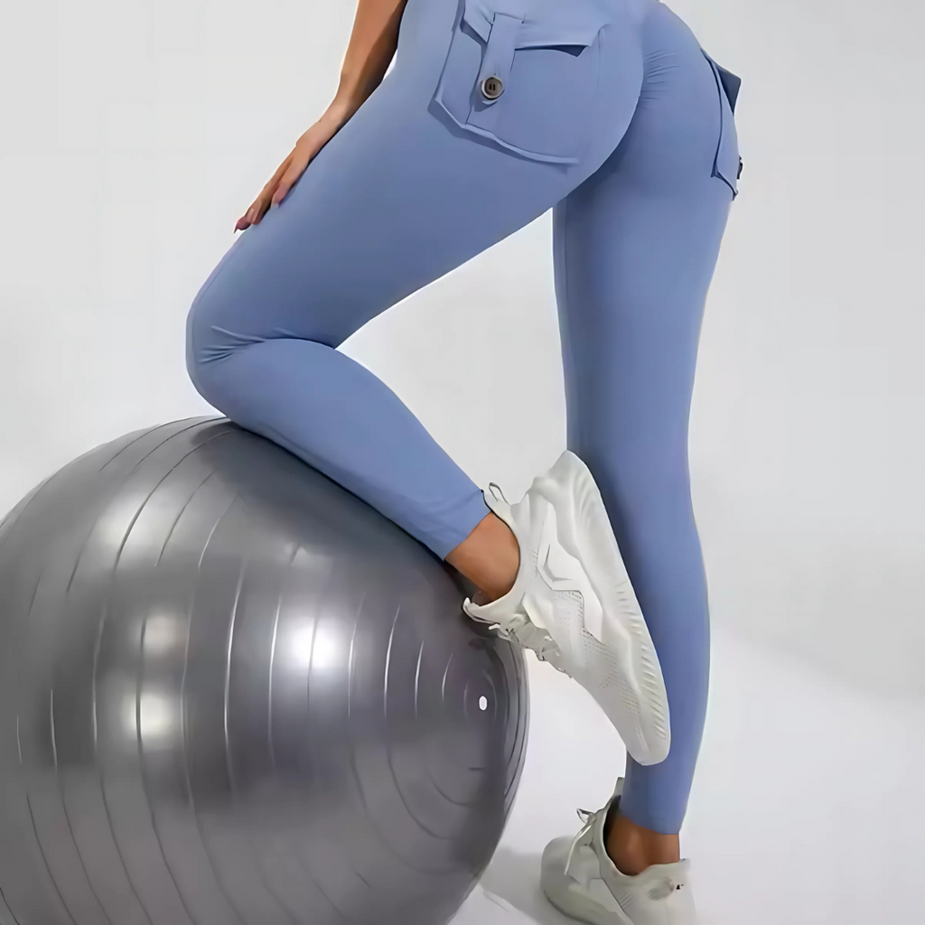 High Waist Cargo Legging