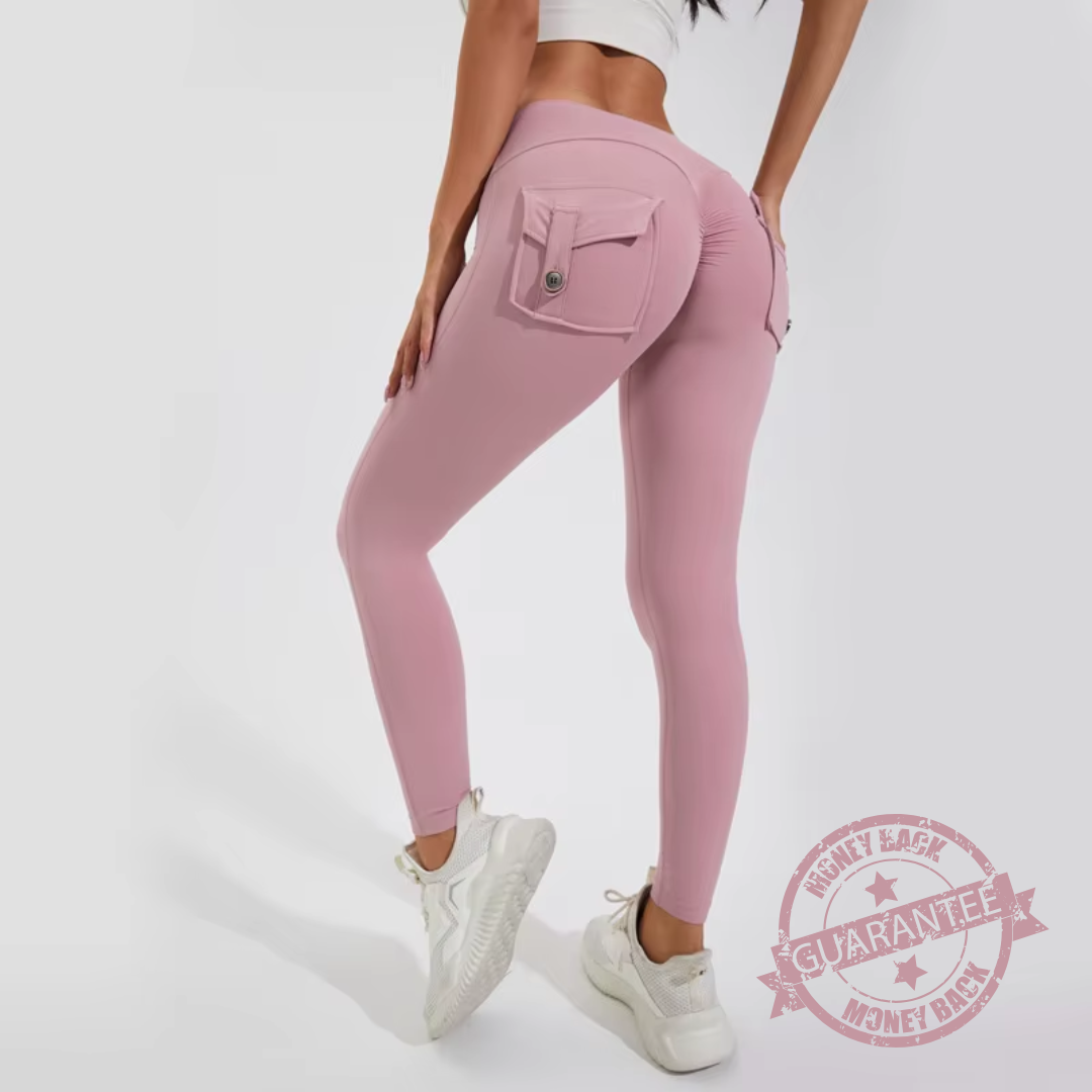 High Waist Cargo Legging