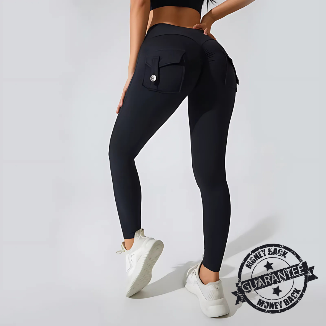 High Waist Cargo Legging