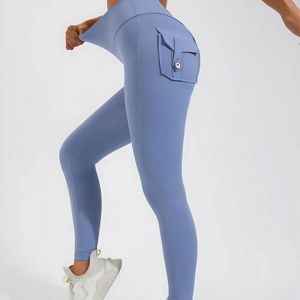 High Waist Cargo Legging